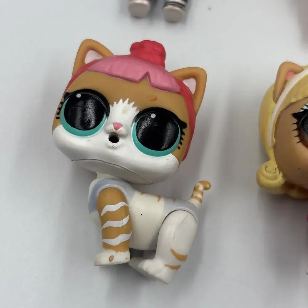 LOL SURPRISE DOLLS Mixed Lot Of 4 Dolls And 4 Pets